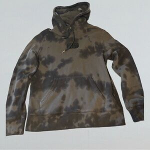 Aeropostale Black Tie-Dye Hoodie